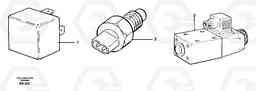 100459 Relays, sensors and solenoid valves Reference list L50C S/N 10967-, OPEN ROPS S/N 35001-, Volvo Construction Equipment