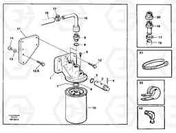 90108 Coolant filter L50C S/N 10967-, OPEN ROPS S/N 35001-, Volvo Construction Equipment