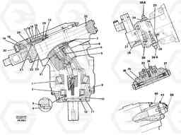 97156 Hydraulic motor L50C S/N 10967-, OPEN ROPS S/N 35001-, Volvo Construction Equipment