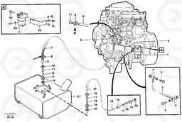 86041 Fuel system: Fuel tank - fuel pump L50C S/N 10967-, OPEN ROPS S/N 35001-, Volvo Construction Equipment