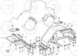 78032 Fenders L50C S/N 10967-, OPEN ROPS S/N 35001-, Volvo Construction Equipment