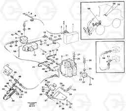 84385 Single acting lifting function L50C S/N 10967-, OPEN ROPS S/N 35001-, Volvo Construction Equipment