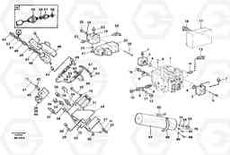 100315 Boom suspension system, valves and nipples L50C S/N 10967-, OPEN ROPS S/N 35001-, Volvo Construction Equipment