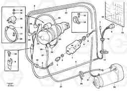 27648 Electrical system: Secondary steering system L50C S/N 10967-, OPEN ROPS S/N 35001-, Volvo Construction Equipment