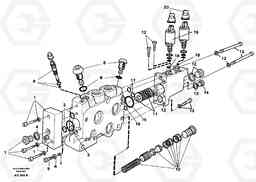 78452 Valve section L50C S/N 10967-, OPEN ROPS S/N 35001-, Volvo Construction Equipment