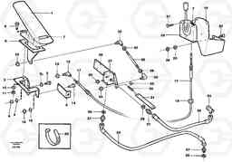 22393 Speed control L50C S/N 10967-, OPEN ROPS S/N 35001-, Volvo Construction Equipment