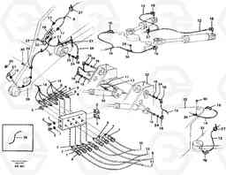 70119 Distribution block, B1 L50C S/N 10967-, OPEN ROPS S/N 35001-, Volvo Construction Equipment