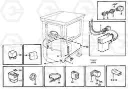 22372 Electrical system,electric hydraulic parking brake L50C S/N 10967-, OPEN ROPS S/N 35001-, Volvo Construction Equipment