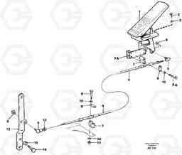 23804 Engine speed control L70C SER NO 13116-, SER NO BRAZIL 70007-, Volvo Construction Equipment