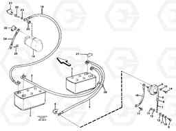 27199 Battery cable and main switch L70C SER NO 13116-, SER NO BRAZIL 70007-, Volvo Construction Equipment