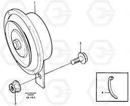 27191 Compressor horn L70C SER NO 13116-, SER NO BRAZIL 70007-, Volvo Construction Equipment