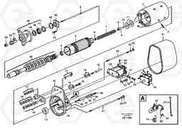 25025 Starter motor L70C SER NO 13116-, SER NO BRAZIL 70007-, Volvo Construction Equipment