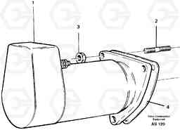 25209 Starter motor, assembly L70C SER NO 13116-, SER NO BRAZIL 70007-, Volvo Construction Equipment