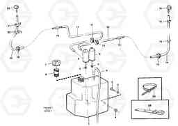 25842 Windshield washer L70C SER NO 13116-, SER NO BRAZIL 70007-, Volvo Construction Equipment