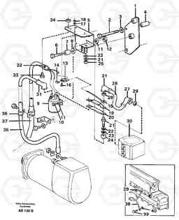 87899 Starter element with fitting parts L70C SER NO 13116-, SER NO BRAZIL 70007-, Volvo Construction Equipment