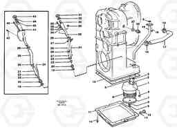 82135 Clutch housing with fitting parts L70C SER NO 13116-, SER NO BRAZIL 70007-, Volvo Construction Equipment