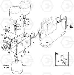 9520 Valve Accumulators L70C SER NO 13116-, SER NO BRAZIL 70007-, Volvo Construction Equipment