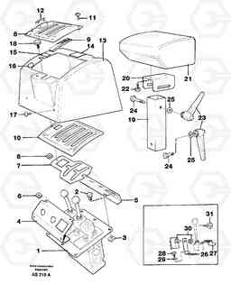 58882 Servo valve, assembly L70C SER NO 13116-, SER NO BRAZIL 70007-, Volvo Construction Equipment