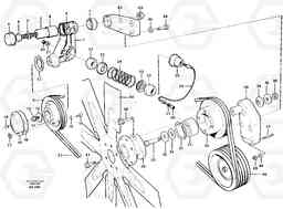 23907 Belt transmission L70C SER NO 13116-, SER NO BRAZIL 70007-, Volvo Construction Equipment