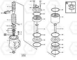 23878 Steering unit L70C SER NO 13116-, SER NO BRAZIL 70007-, Volvo Construction Equipment