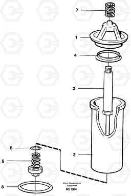 23880 Oil filter L70C SER NO 13116-, SER NO BRAZIL 70007-, Volvo Construction Equipment