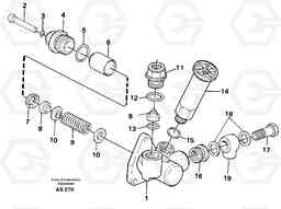 97723 Feed pump L70C SER NO 13116-, SER NO BRAZIL 70007-, Volvo Construction Equipment