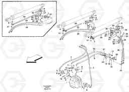 83791 Hydraulic system: Lift L70C SER NO 13116-, SER NO BRAZIL 70007-, Volvo Construction Equipment