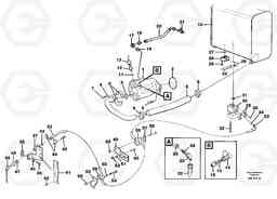 54500 Suction line and: return lines Heavy Duty L70C SER NO 13116-, SER NO BRAZIL 70007-, Volvo Construction Equipment