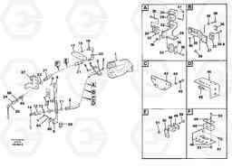 84757 Feed lines Heavy Duty L70C SER NO 13116-, SER NO BRAZIL 70007-, Volvo Construction Equipment