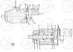 57845 Hydraulic pump Heavy Duty L70C SER NO 13116-, SER NO BRAZIL 70007-, Volvo Construction Equipment