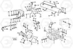 88812 Boom suspension system, valves and nipples L70C SER NO 13116-, SER NO BRAZIL 70007-, Volvo Construction Equipment