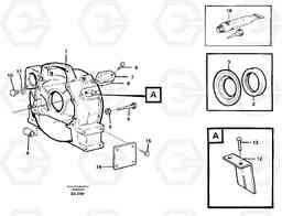 39118 Flywheel housing L70C SER NO 13116-, SER NO BRAZIL 70007-, Volvo Construction Equipment