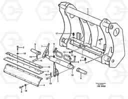 16658 Attachment bracket L70C SER NO 13116-, SER NO BRAZIL 70007-, Volvo Construction Equipment