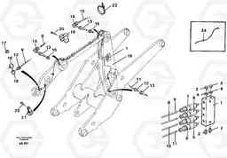 70125 Distribution block, B3. L70C SER NO 13116-, SER NO BRAZIL 70007-, Volvo Construction Equipment