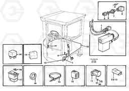 24945 Electrical system,electric hydraulic parking brake L70C SER NO 13116-, SER NO BRAZIL 70007-, Volvo Construction Equipment