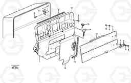 42068 Instrument panel L70C SER NO 13116-, SER NO BRAZIL 70007-, Volvo Construction Equipment