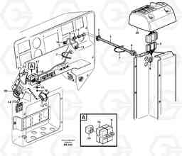 24946 Forward / reverse switch at hydraulic controls L70C SER NO 13116-, SER NO BRAZIL 70007-, Volvo Construction Equipment