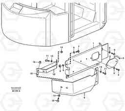 89408 Protecting plates L70C SER NO 13116-, SER NO BRAZIL 70007-, Volvo Construction Equipment
