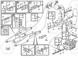 82888 Hydraulic system, 4th function L70C SER NO 13116-, SER NO BRAZIL 70007-, Volvo Construction Equipment