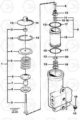 44802 Regulator L70C SER NO 13116-, SER NO BRAZIL 70007-, Volvo Construction Equipment