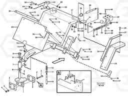 28984 Swing out rear mudguard L70C SER NO 13116-, SER NO BRAZIL 70007-, Volvo Construction Equipment