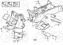 22030 Belly guard, front L70C SER NO 13116-, SER NO BRAZIL 70007-, Volvo Construction Equipment