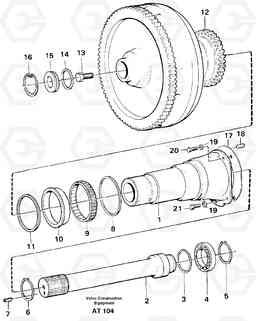 92684 Torque converter L90C, Volvo Construction Equipment