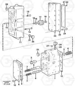 99647 Range selector valve L90C, Volvo Construction Equipment