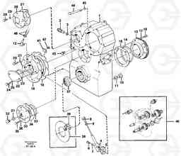 98504 Dropbox housing and cover L90C, Volvo Construction Equipment