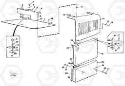 92818 Side hatches, front L90C, Volvo Construction Equipment