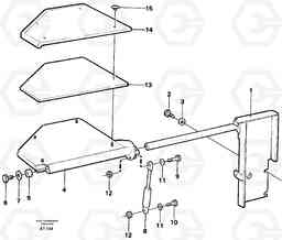 100235 Instructor's seat L90C, Volvo Construction Equipment