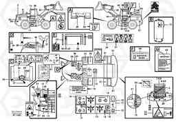 91673 Sign plates and decals L90C, Volvo Construction Equipment