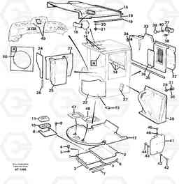 91971 Insulating matting L90C, Volvo Construction Equipment