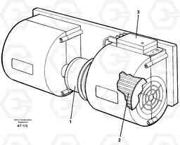 97815 Fan L90C, Volvo Construction Equipment